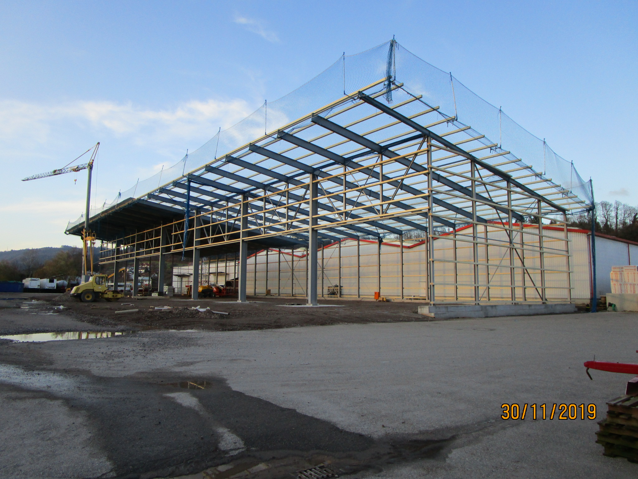 123 Neubau Lagerhalle 1